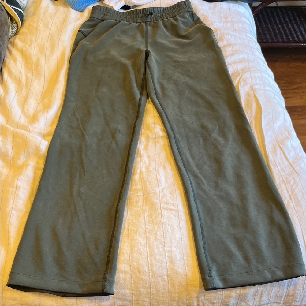 Lululemon Athletica Dark Green  Softstreme High-Rise Pant - Picture 3 of 7